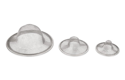 CAMCO 42273 Camco Sink and Shower Drain Strainers | Designed to Keep Food and Hair Out of Plumbing | 3-Pack (42273)