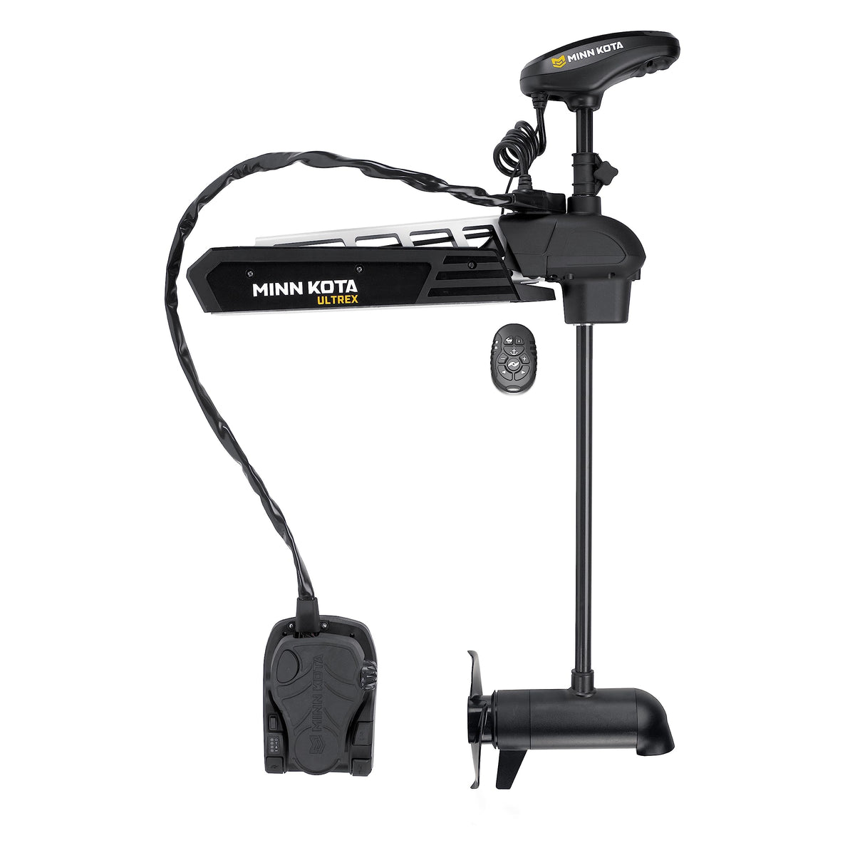 MINN KOTA 1368896 Minn Kota Ultrex Bow-Mount Electric Trolling Motor with GPS, Spot-Lock, Dual Spectrum CHIRP Sonar – 112 Lb. Thrust, 52 In. Shaft, Freshwater