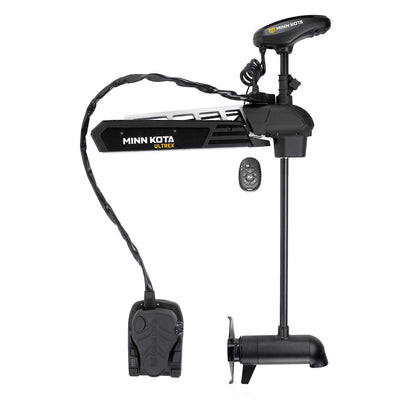 MINN KOTA 1368896 Minn Kota Ultrex Bow-Mount Electric Trolling Motor with GPS, Spot-Lock, Dual Spectrum CHIRP Sonar – 112 Lb. Thrust, 52 In. Shaft, Freshwater