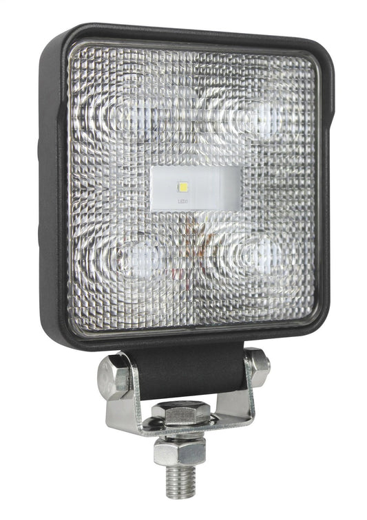 HELLA 357107001 HELLA 357107001 ValueFit 4 Square LED Close Range Worklight, Black