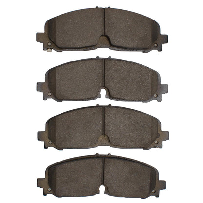 Dynamic Friction 1551-2371-01 DFC 5000 ADVANCED BRAKE PADS W/HDW