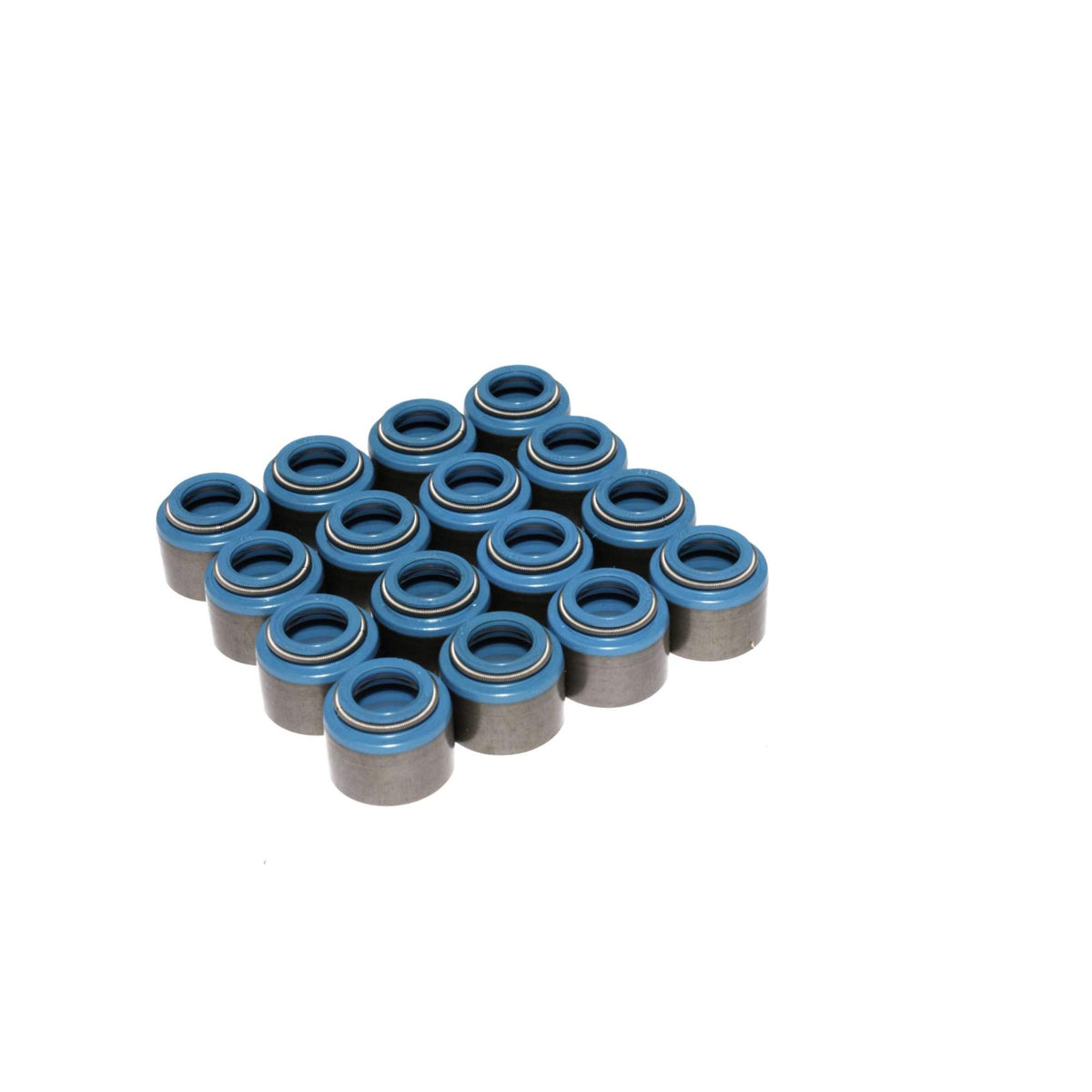COMP CAMS 529-16 COMP Cams 529-16 Set of 16 Metal Viton Valve Seals for .530" Guide Size, 11/32" Valve Stem