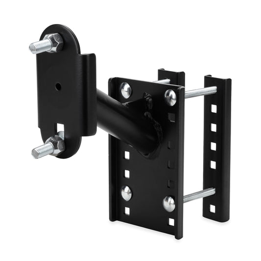 CAMCO 48474 Camco EAZ-Lift Trailer Spare Tire Mount - Spare Tire Carrier Features Non-Permanent Mount & Fits Trailer Frames Up to 6 X 3 ½-in - Constructed of Durable, Powder-Coated Steel (48474)