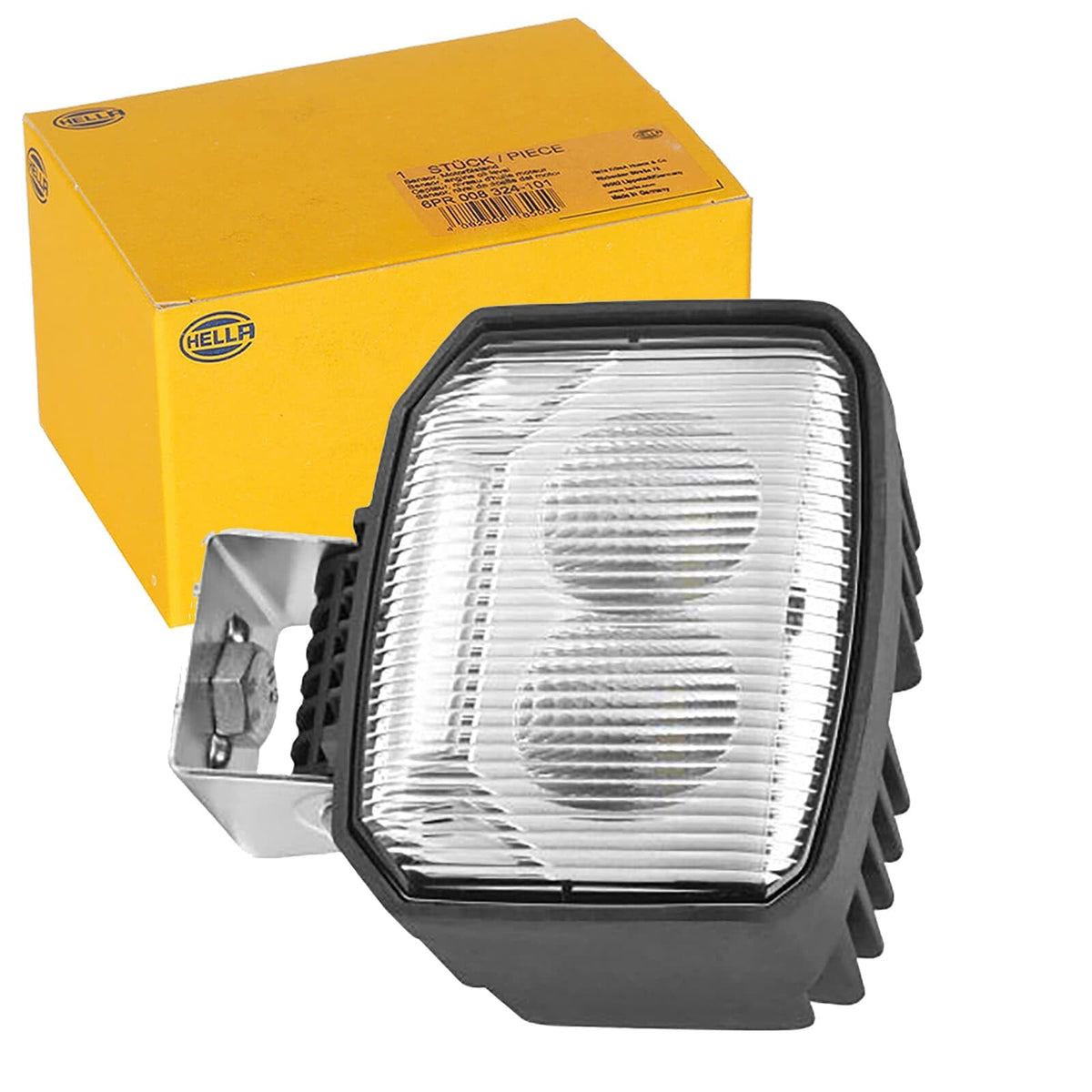 HELLA 996588001 HELLA 1GA 996 588-001 LED Work Light - Power Beam S - 12/24 V - 1000 lm - Screwed/Mounted - Pivoting Mounting Bracket/Hanging/Standing - Near Field Illumination - Plug: German Plug