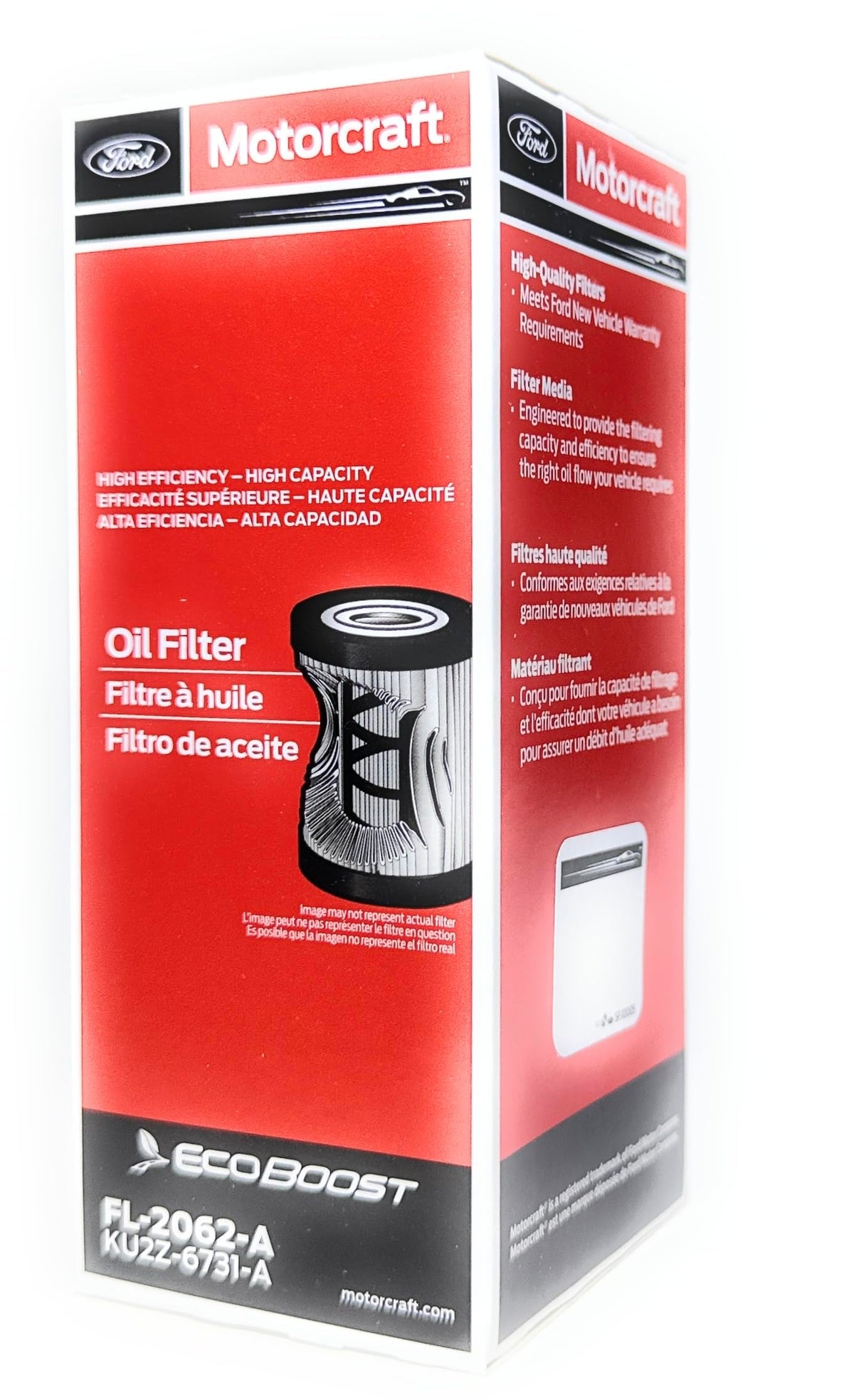 Motorcraft FL2062A Ford Engine Oil Filter (Pack of 6