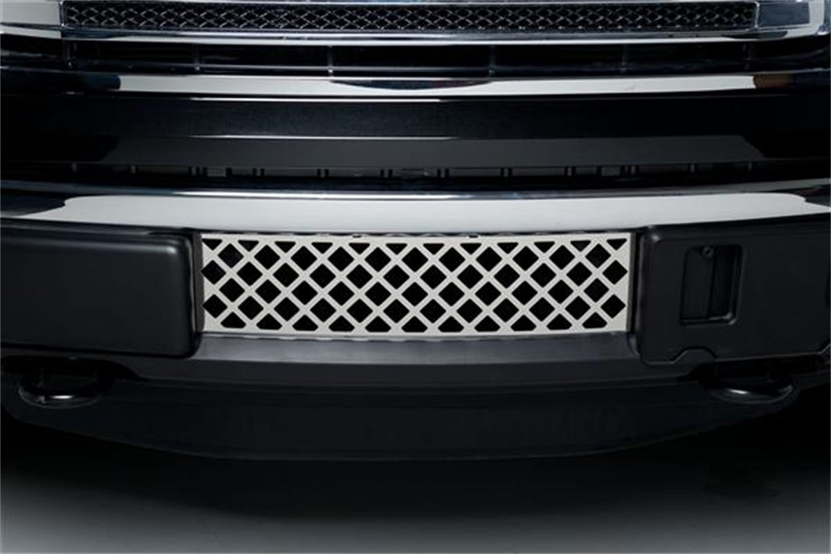 PUTCO 82182 Putco 82182 Stainless Steel Diamond Design Grille Insert for Ford EcoBoost