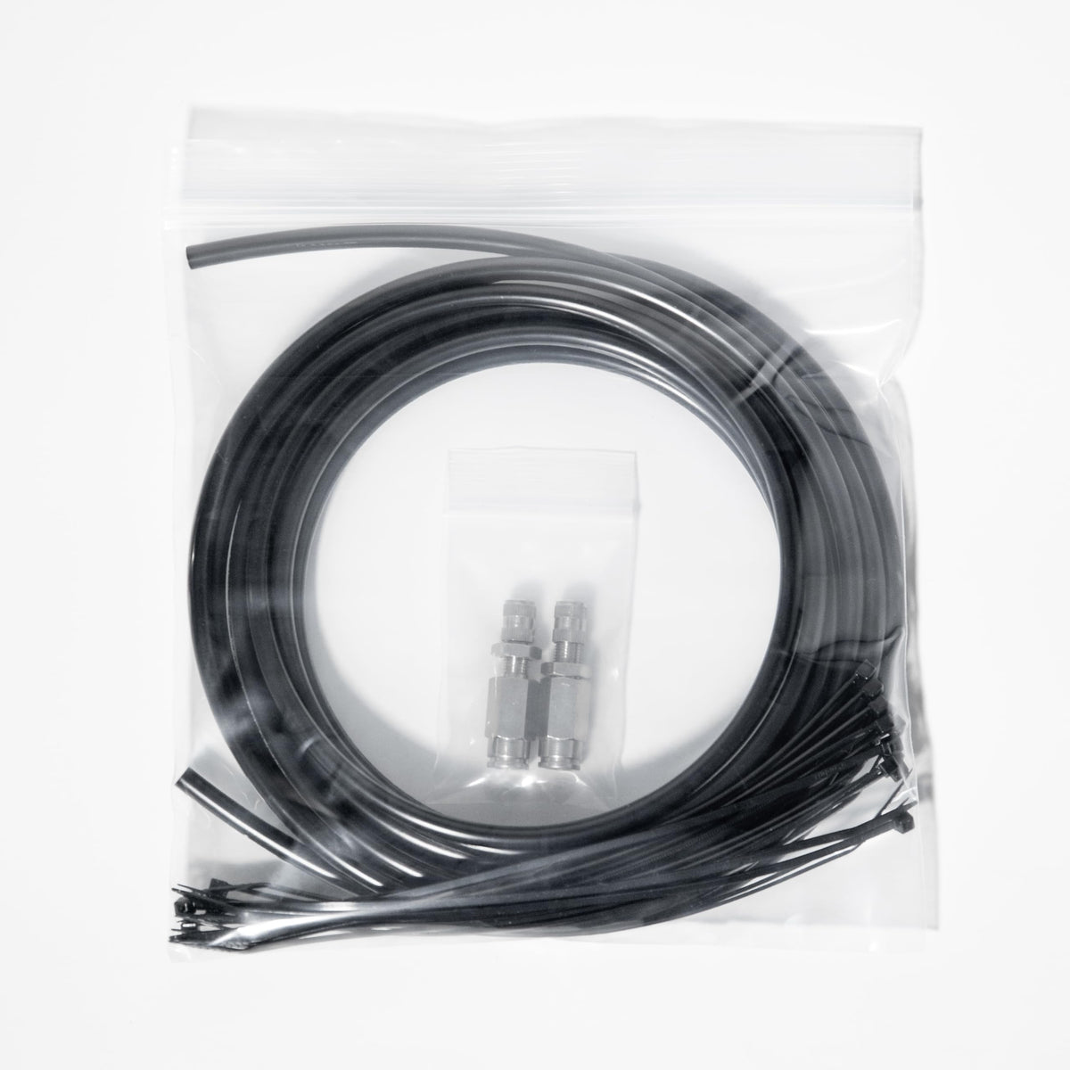 LOGIQ 88-90003 LOGIQ 88-90003 Replacement Manual Inflation Kit (16' of 1/4" Air Line, Qty 2 Schrader Inflation Valves, Qty 16 Zip Ties)
