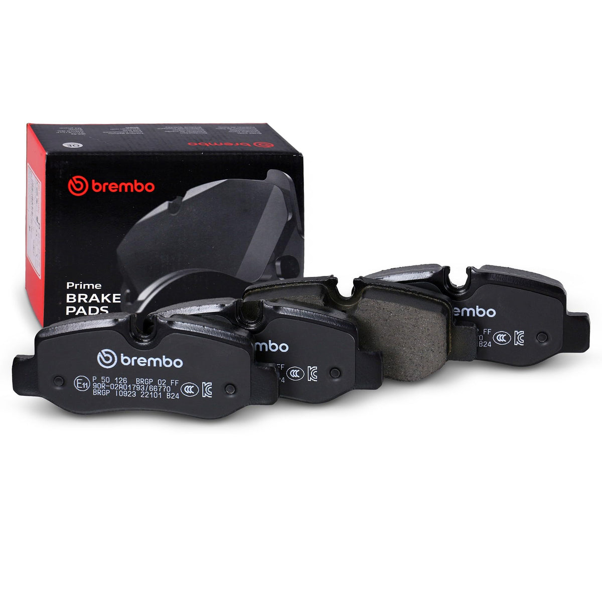 BREMBO P50126 Brembo P50126 Low-Met Rear Disc Brake Pad Set MERCEDES-BENZ OE# A4474200320
