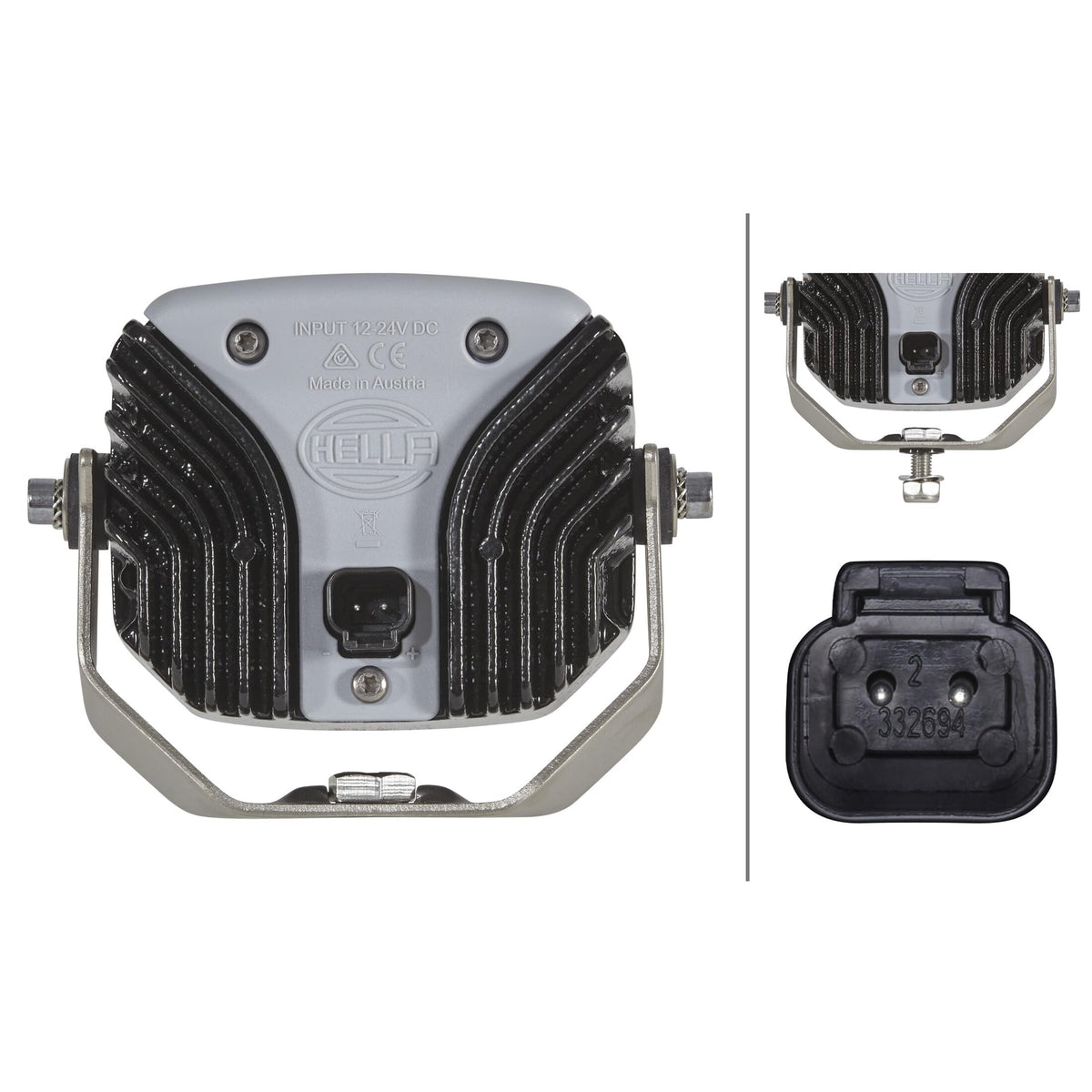 Hella 996288021 Power Beam 1500 LED Work Lamp, Multi