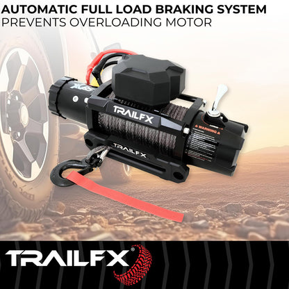 TrailFX WXVS95B X95 Winch Synthetic Rope Winch