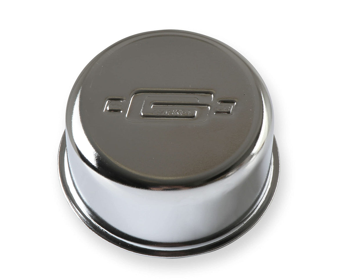 MR GASKET 2057 Mr. Gasket 2057 High Performance Push-On Breather - Chrome