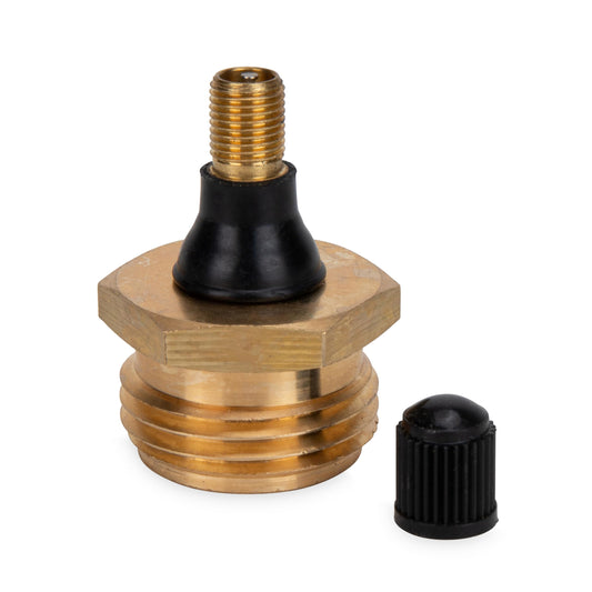 CAMCO 36153 Camco RV Brass Blow Out Plug - Essential RV Winterizing Tool - Heavy-Duty Brass Construction - Helps Clear Your Water Lines During RV Winterization and Dewinterization (36153)