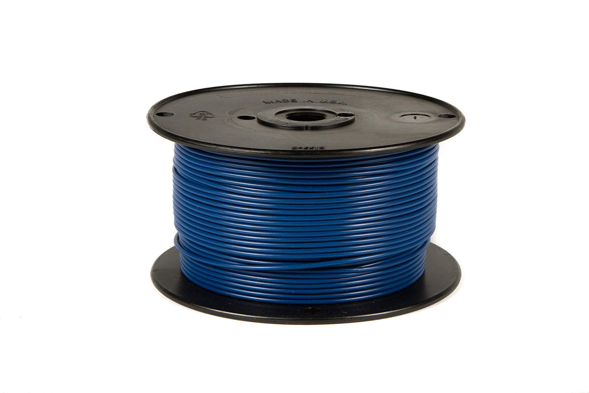 WIRTHCO 81108 WIRTHCO 81108 PVC-Insulated 18 AWG Primary Wire - 100', Blue