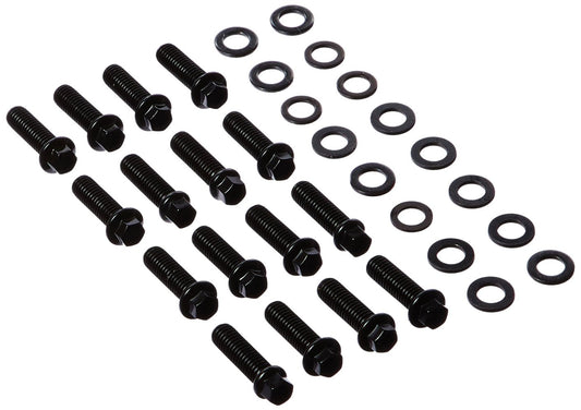 ARP 135-2001 ARP 1352001 Intake Manifold Bolt Kit, Black Chrome Moly Steel With Hex Style Heads, For Select Chevrolet Applications