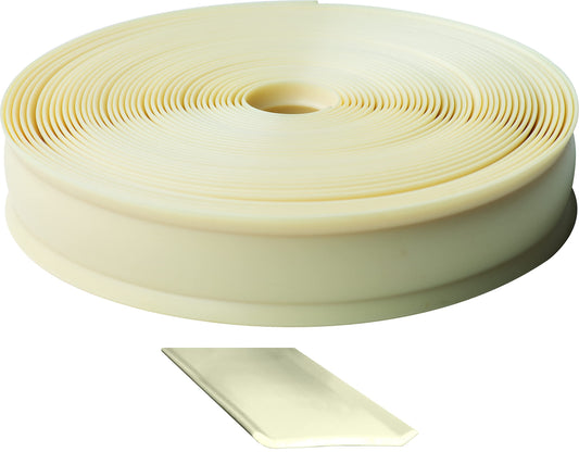 RV DESIGNER E331 RV Designer 3/4 Inch Wide Vinyl Trim Insert for RVs, Flexible Molding, Exterior Use, and Roof Edge Molding - Ideal for Travel Trailers and Campers, Heavy Duty, 25 Foot Roll, Col. White