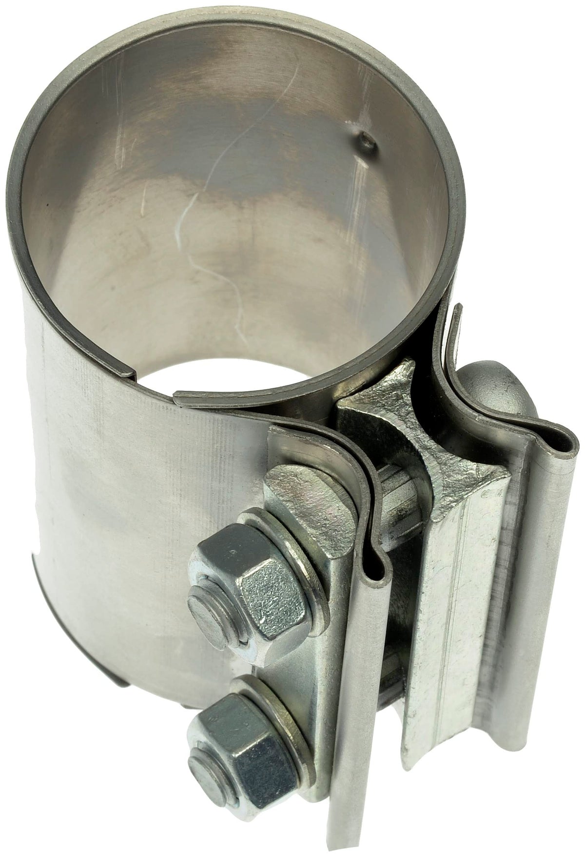 DORMAN 677-008 Dorman 677-008 Front Muffler Assembly to Rear Muffler Assembly Exhaust Muffler Clamp Compatible with Select Ford/Lincoln Models