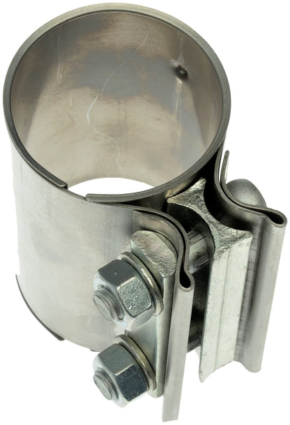 DORMAN 677-008 Dorman 677-008 Front Muffler Assembly to Rear Muffler Assembly Exhaust Muffler Clamp Compatible with Select Ford/Lincoln Models