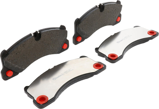 BREMBO P65017 Brembo P65017 Low-Met Front Disc Brake Pad Set PORSCHE/VW OE# 7L0698151M