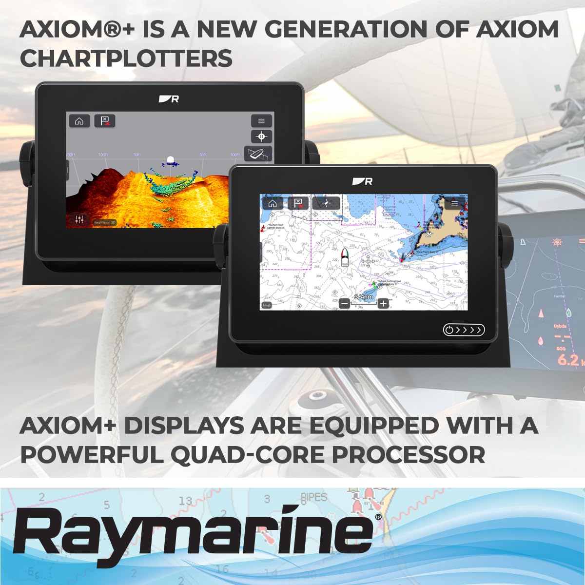 RAYMARINE E70639 Raymarine E70639 Axiom+ 12 Multi Function Display Rv 3D No Charts