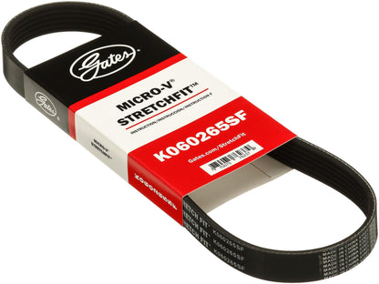 Gates K060265SF Genuine Stretch Fit Micro-V Serpentine Drive