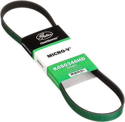 Gates K050340HD V-RIBBED BELT (HEAVY DUTY