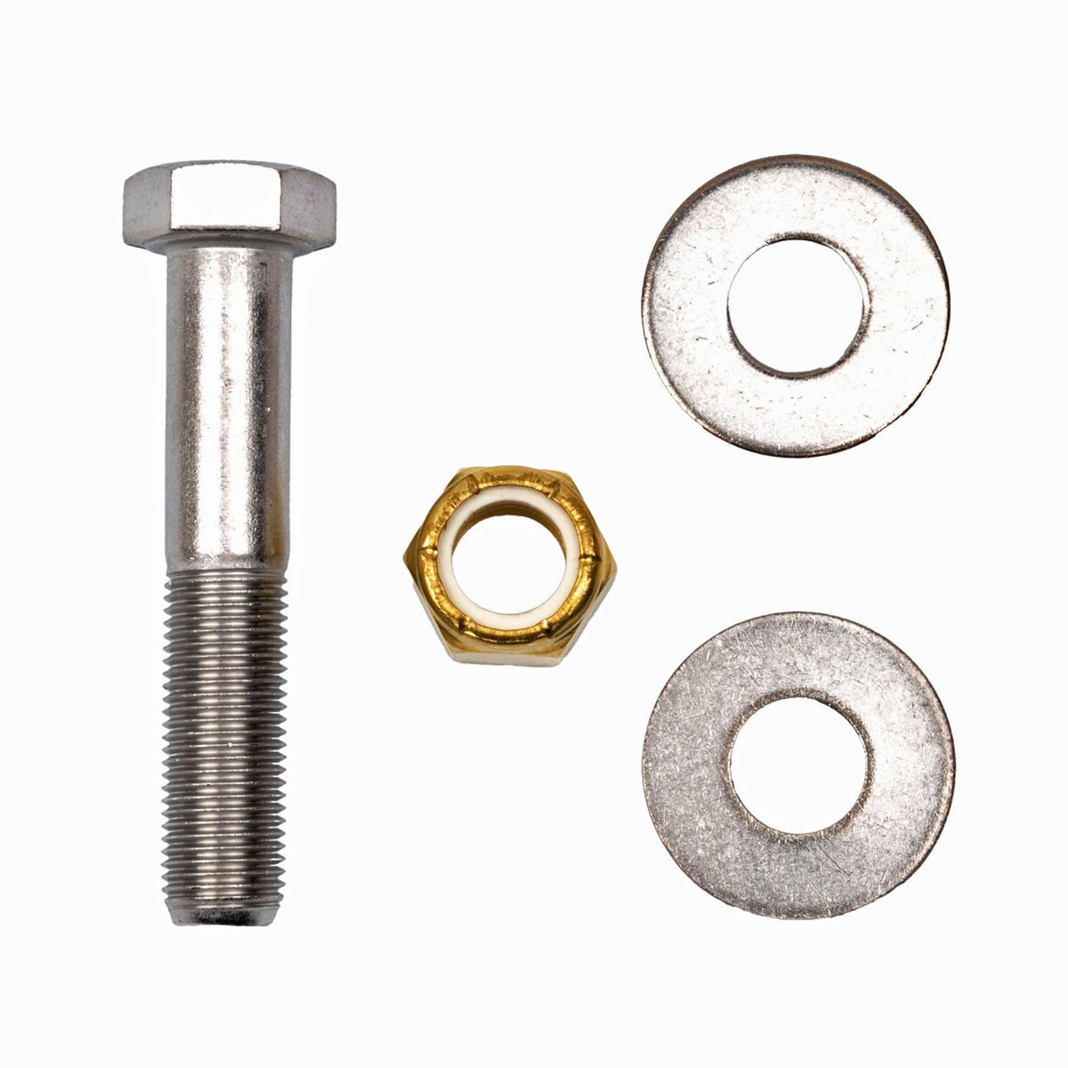 T-H MARINE BK-1-DP T-H Marine Jack Plate Bolt Kit – ½-20 x 2-3/4” Fine Thread Bolts with Shoulder – Stainless Steel – Includes Lock Nuts & Washers – Mounting Hardware for Outboard Motors