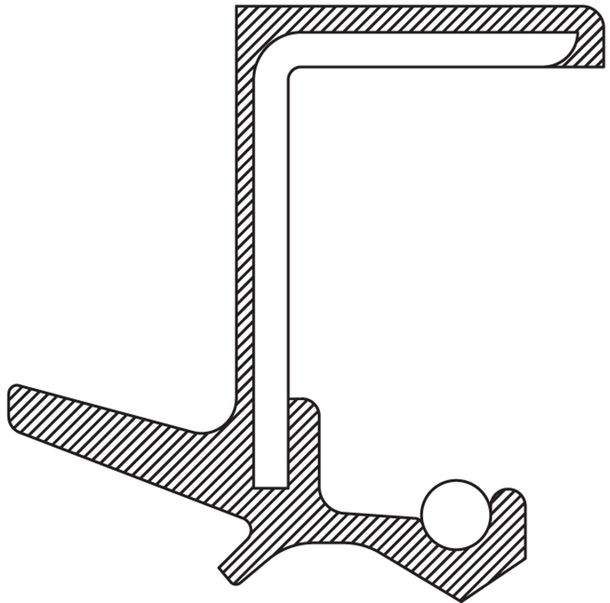 NATIONAL 710464 National 710464 Wheel Seal for 1998-2008 Subaru Forester