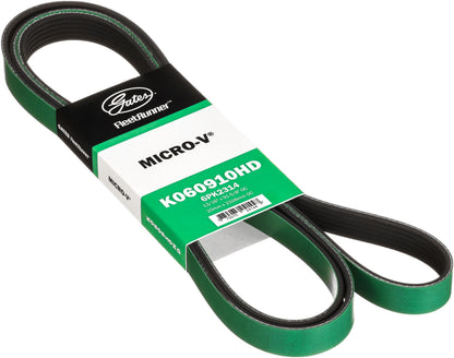 Gates K060910HD FleetRunner Micro-V Serpentine Drive Belt