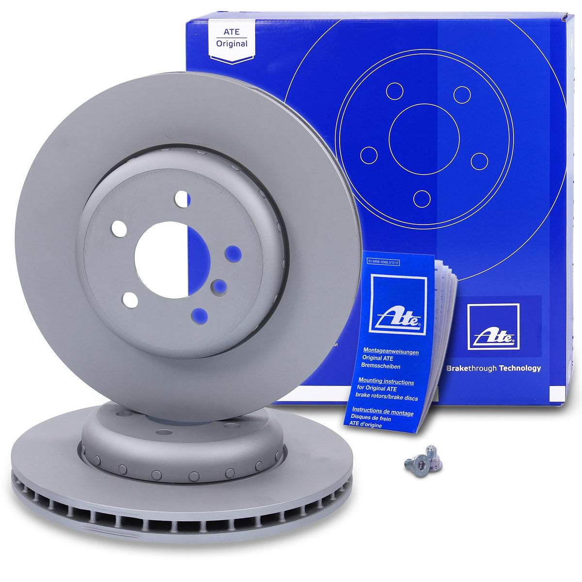 ATE 420229 Ate 420229 2-PIECE BRAKE DISC REAR 330X20MM