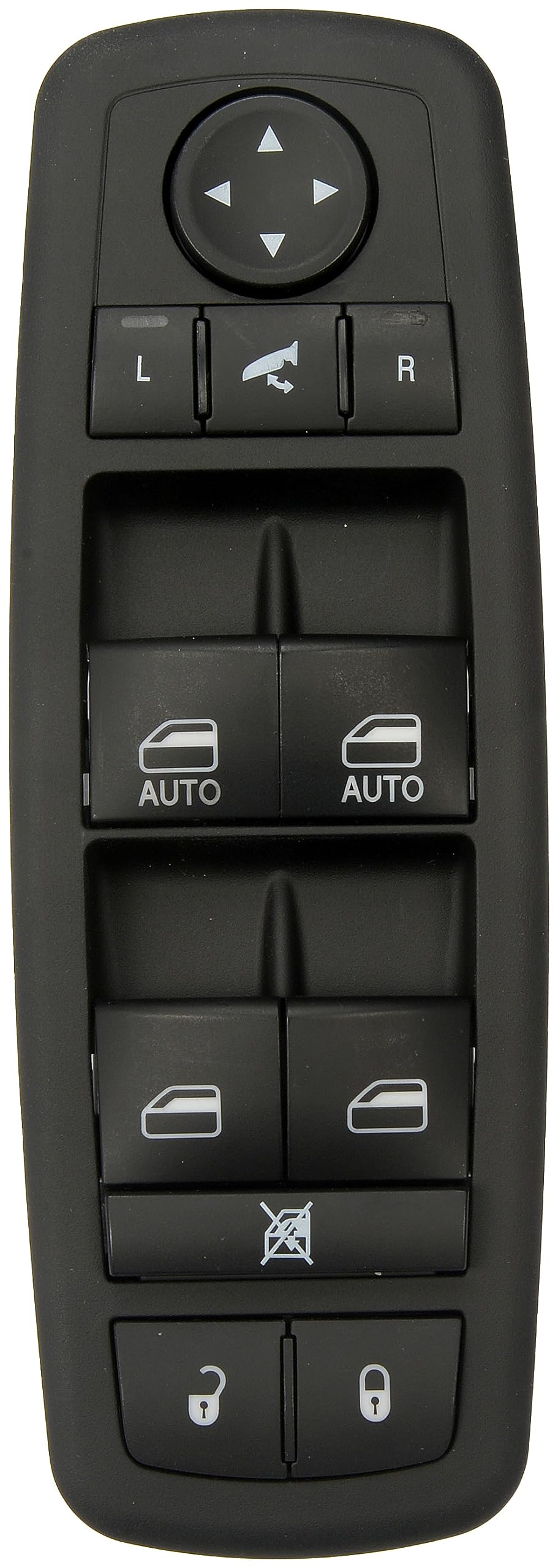 DORMAN 901-466 Dorman 901-466 Front Driver Side Master Window Switch Assembly - 10 Button Compatible with Select Chrysler/Dodge/Ram Models