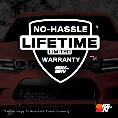 K&N FILTER 33-2990 K&N High-Flow Original Lifetime Engine Air Filter: Increase Power: Premium, Washable: Compatible with 2011-2021 BMW: (See Product Description for Select Models), 33-2990