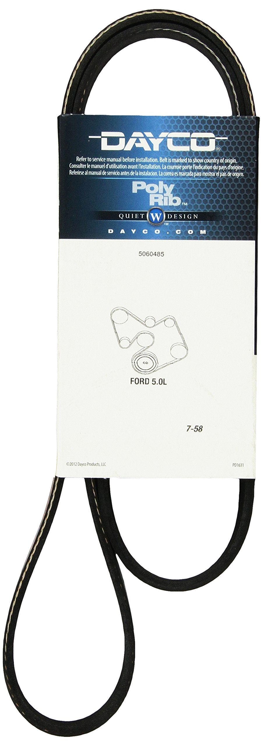 Dayco 5060485 NUMEROUS APPLICATIONS