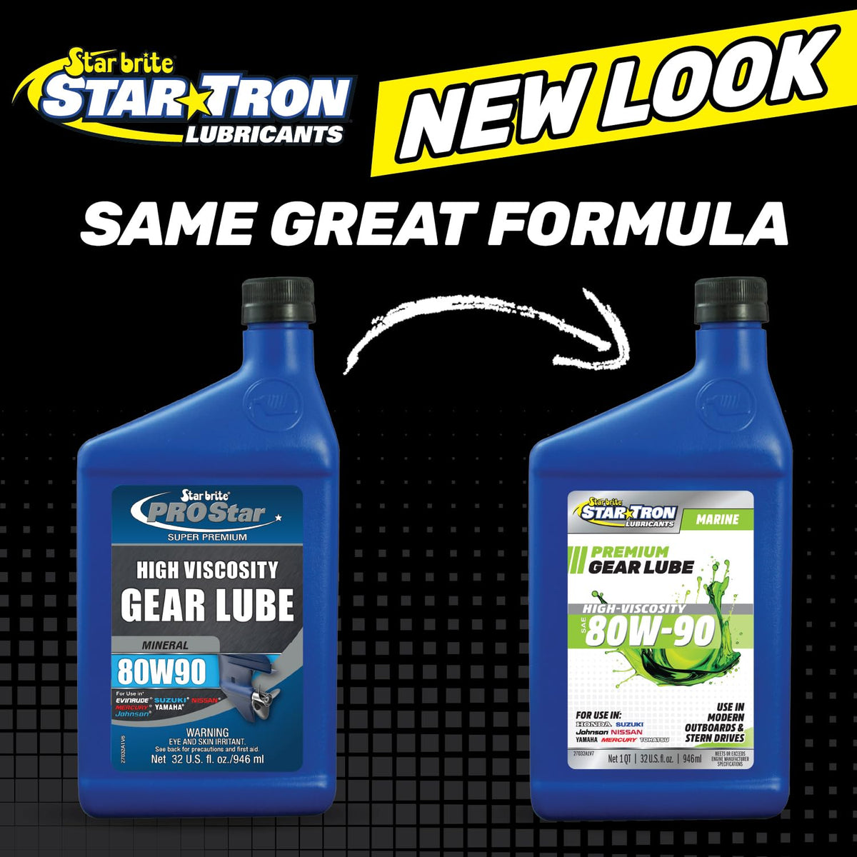 STAR BRITE 027032P STAR BRITE Star Tron High Viscosity 80W90 Lower Unit Gear Lube