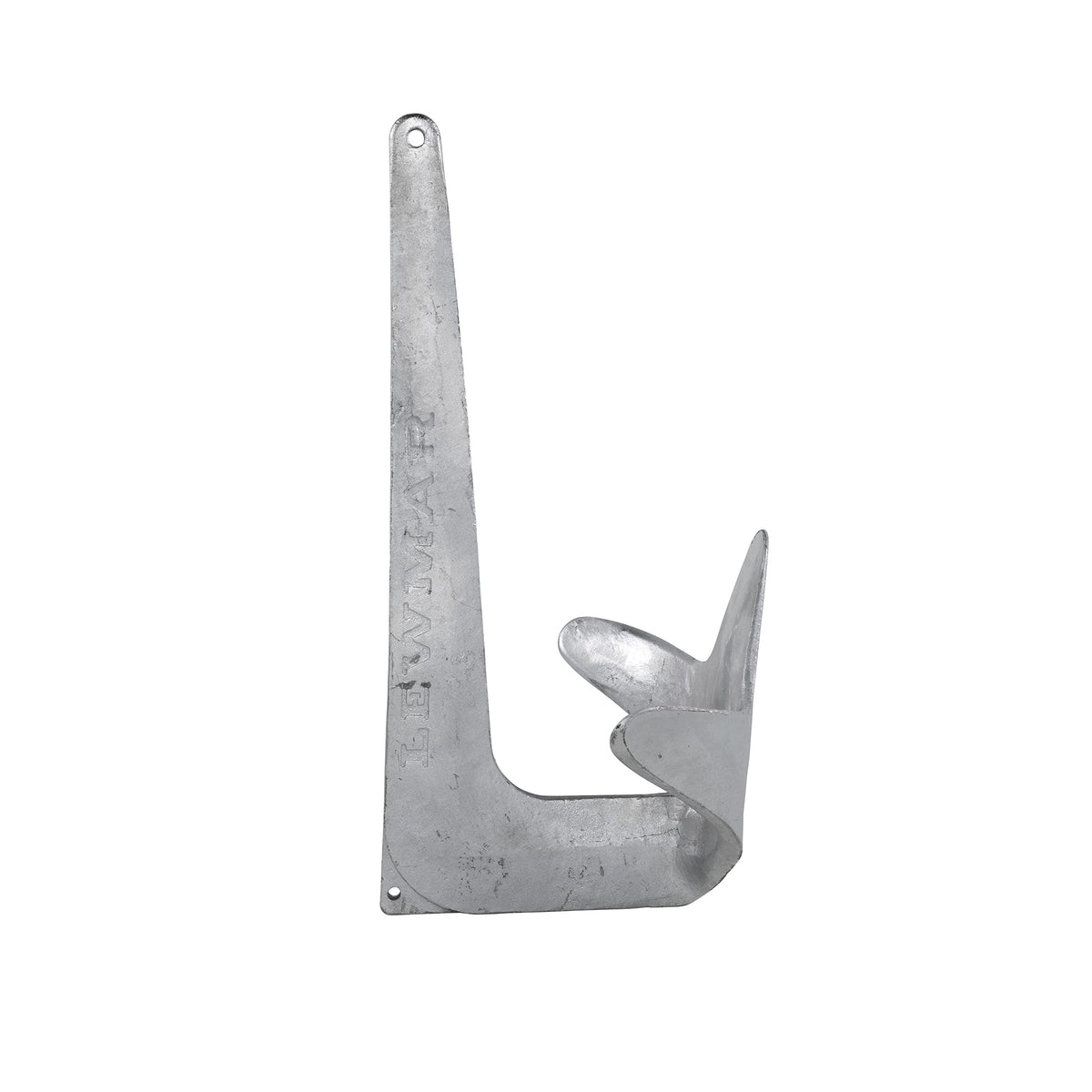 LEWMAR 0057902 Lewmar Galvanized Steel Claw Anchor 4.4 lbs. for Boats 17'-23', Bruce-Style Claw for Quick Setting, Bow Roller Compatible, Measures 14-3/16” L x 9-7/16” W x 5-1/4” H - 2020202242