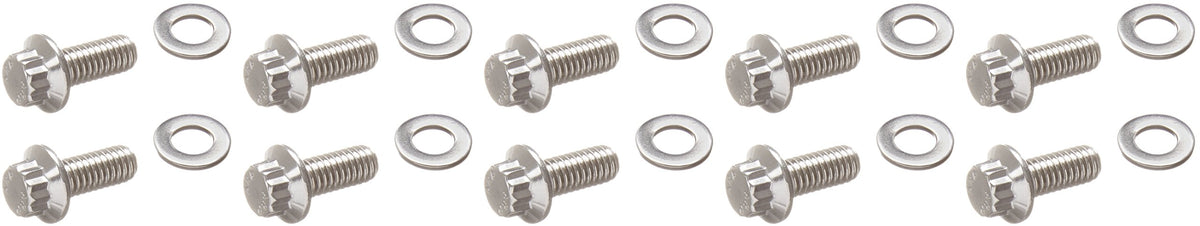 ARP 437-3001 ARP 4373001 Stainless Steel Bolt Kit For Rear End Cover On Select GM 10-Bolt Applications