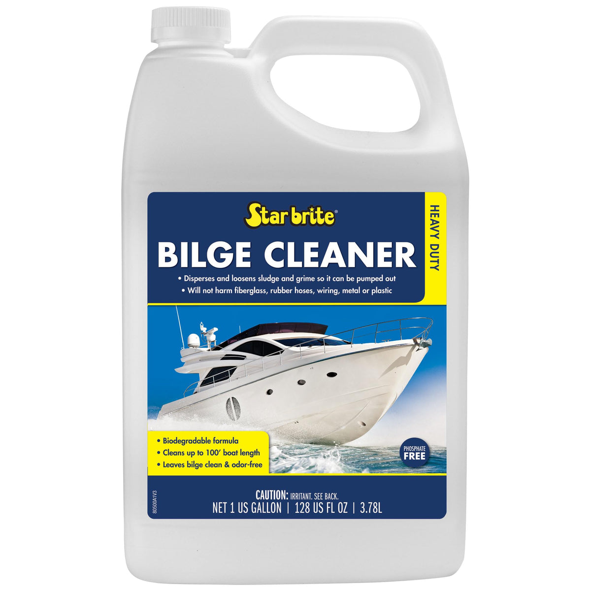STAR BRITE 080500N STAR BRITE Heavy Duty Bilge Cleaner - Emulsifies Oil, Fuel & Grease