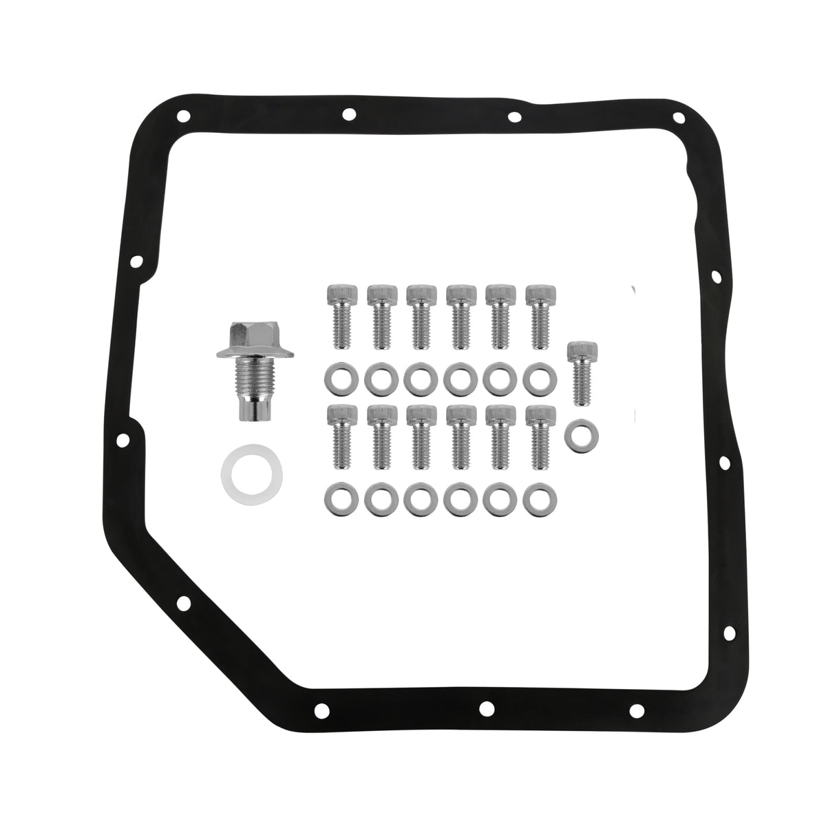 MR GASKET 9791G Mr. Gasket 9791G Transmission Oil Pan - Polished Aluminum
