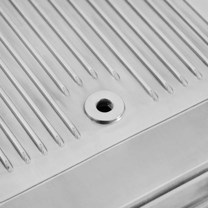 MR GASKET 9791G Mr. Gasket 9791G Transmission Oil Pan - Polished Aluminum
