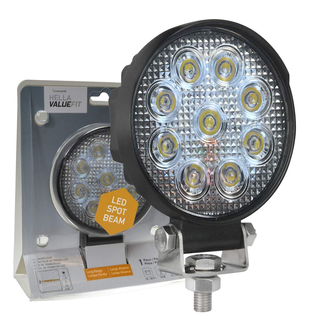 Hella 357100002 ValueFit 5 Round 1.0 LED Long Range Worklight
