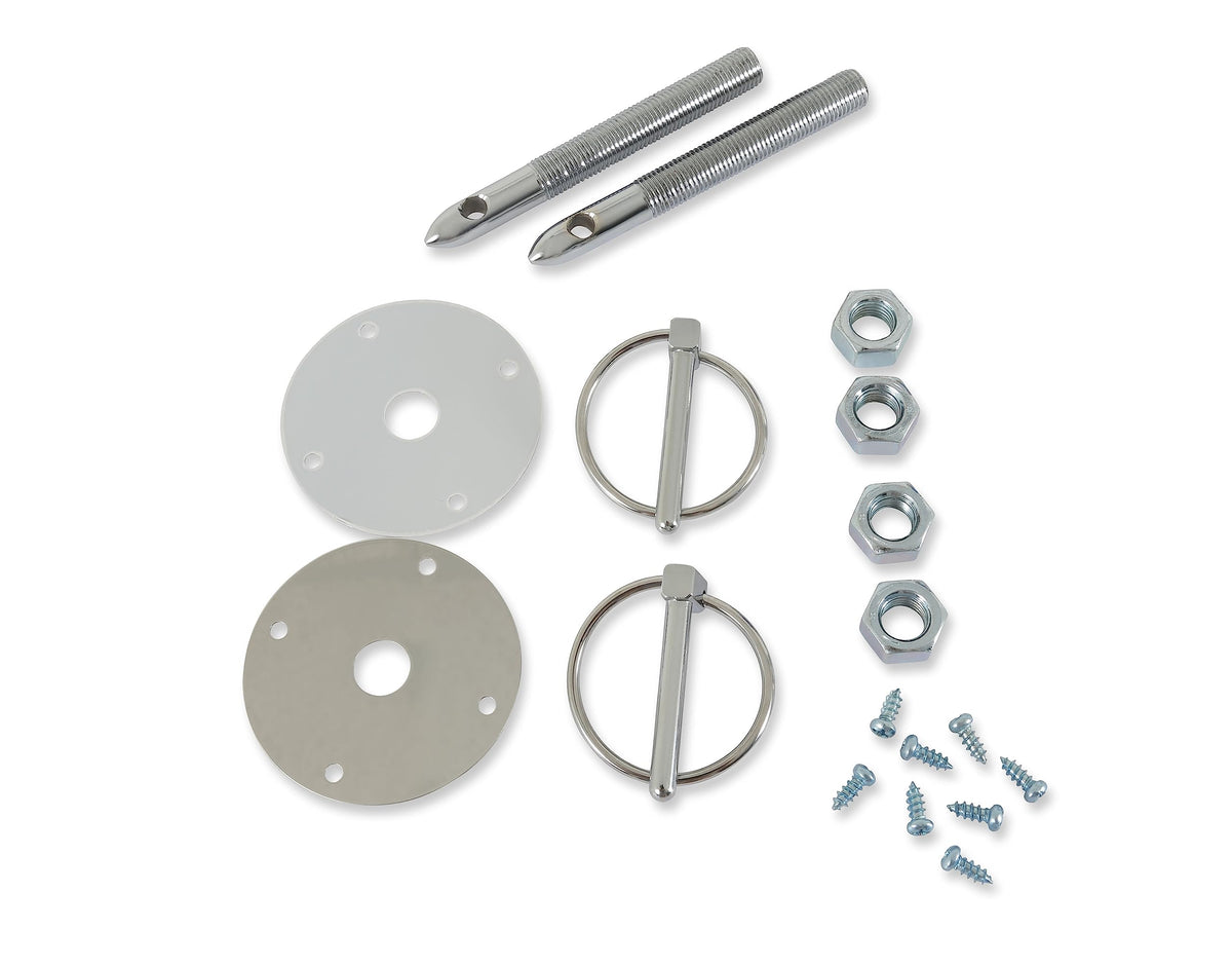 MR GASKET 1017 Mr. Gasket 1017 Hood & Deck Pinning Kits - with Screw-On Scuff Plates