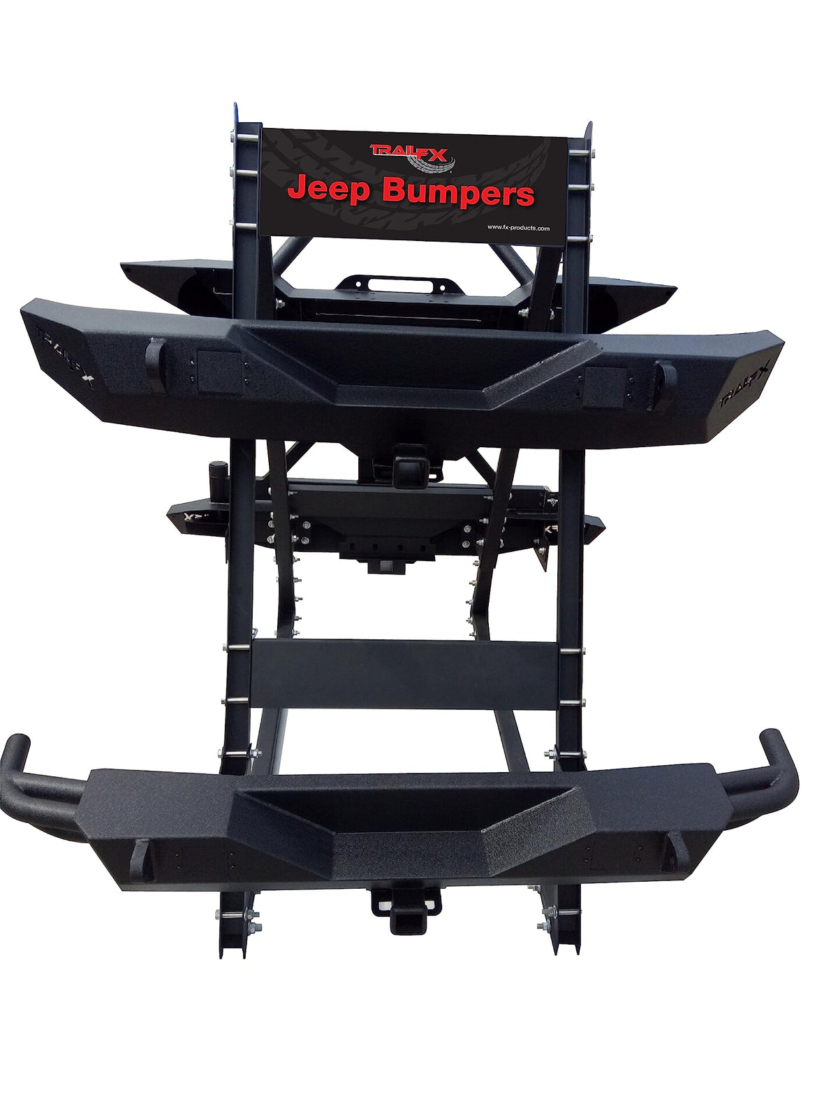 TRAILFX QD1000JB TrailFX - QD1000JB - Display Rack Compatible with/Replacement for Jeep Bumper