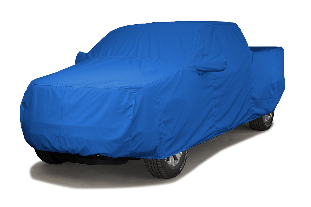 COVERCRAFT C2217PA Covercraft Custom Fit Car Cover for Chevrolet C10 - WeatherShield HP Series Fabric, Bright Blue