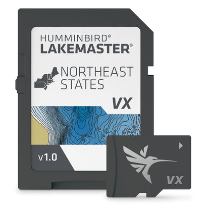 HUMMINBIRD 601007-1 Humminbird LakeMaster Northeast V1 Map SD Card for Fish Finders