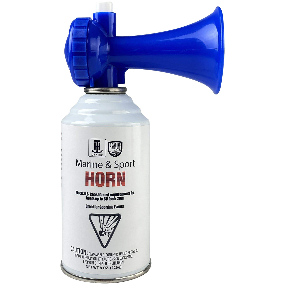 T-H MARINE BE-SA-35299-DP T-H Marine 8oz Marine & Sport Air Horn - USCG Approved Safety Signal Horn for Boats up to 65 Feet and Sporting Events - Loud Push Button Operation - Made in USA