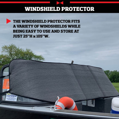 TRUXEDO 1117432 RealTruck TruXedo Boat Windshield Protector by TruXedo | 1117432 | Universal Fitment