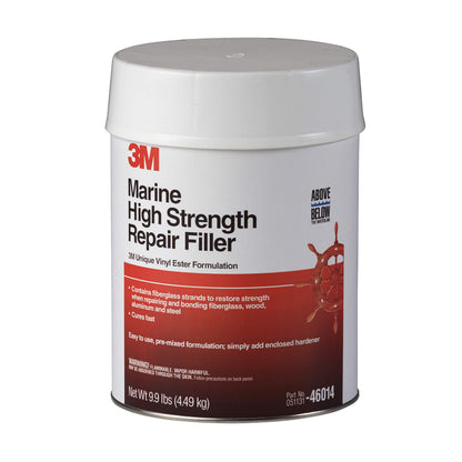 3M 46014 3M Marine High Strength Repair Filler, 46014, 1 gal, White, Gallon