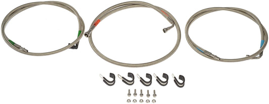 DORMAN 819-001 Dorman 819-001 Stainless Steel Braided Fuel Line Compatible with Select Buick/Pontiac Models (OE FIX)