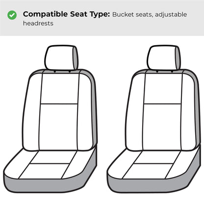 Covercraft SSC2589CAGY Covercraft Carhartt SeatSaver Custom Seat Covers