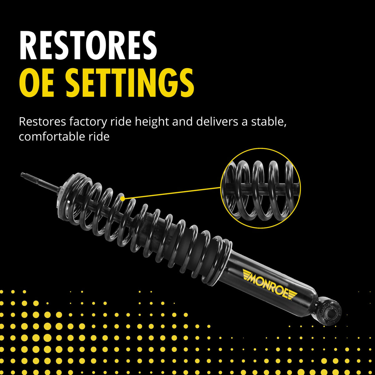 MONROE 90028C1 Monroe 90028C1 Air Spring to Coil Spring Conversion Kit for Ram 1500