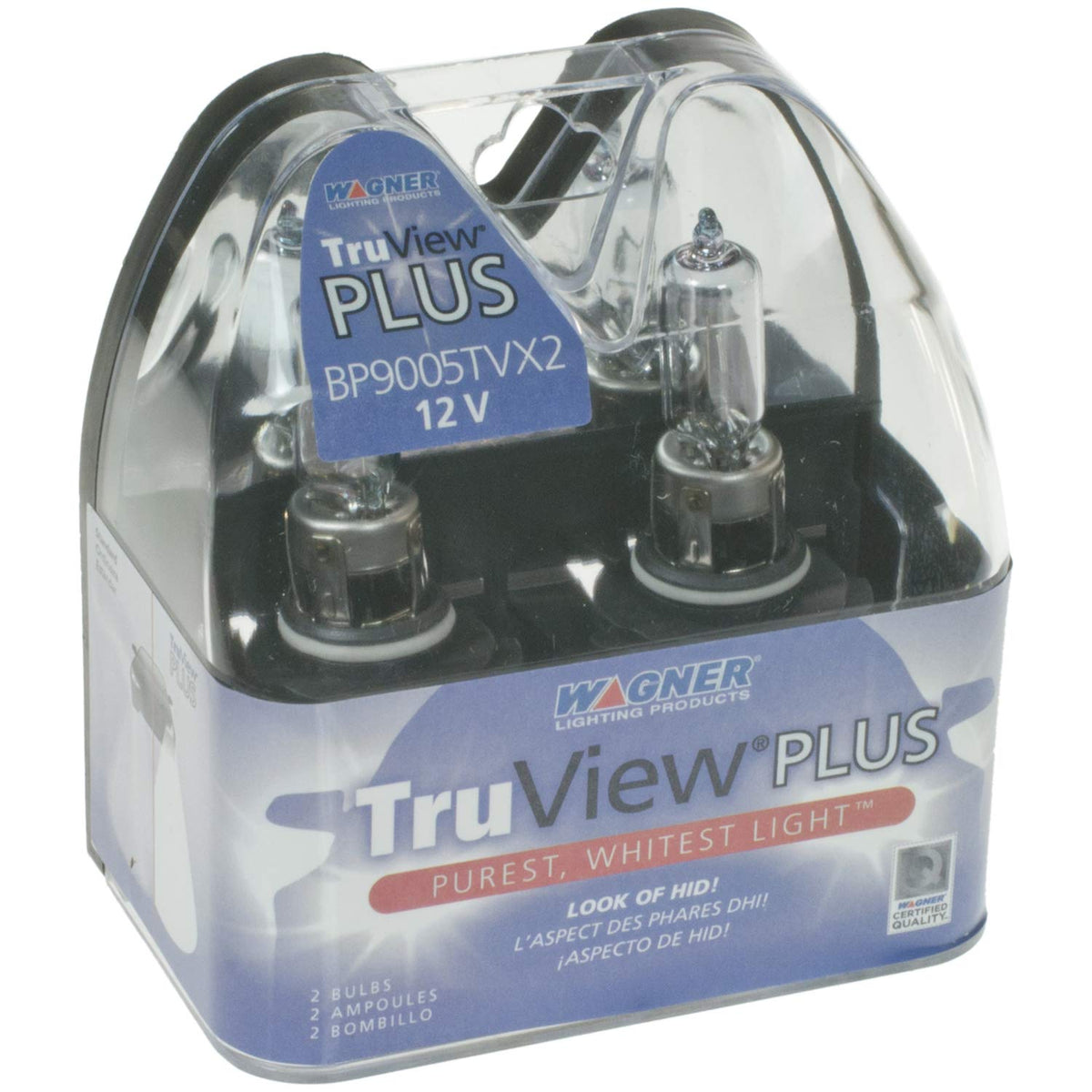WAGNER BP9005TVX2 Wagner TruView PLUS BP9005TVX2 Multi-Purpose Light Bulb Card of 2